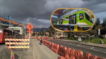 Las autoridades tuvieron que hacer desvíos ante la emergencia - crédito Bogotá Tránsito