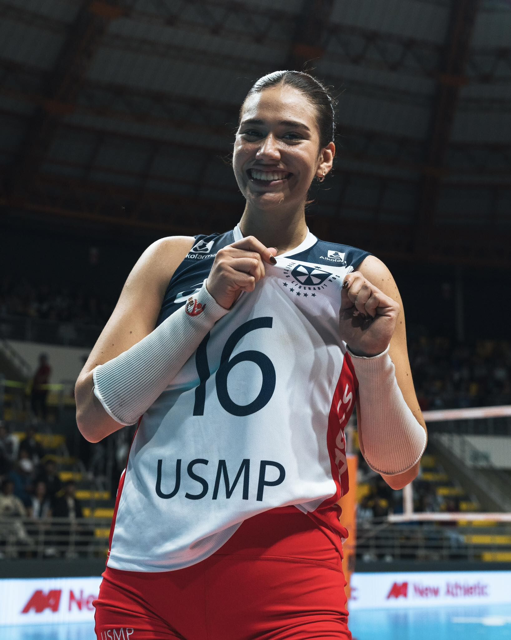 Aixa Vigil brilla en el inicio de la temporada con San Martín. Crédito: Prensa USMP