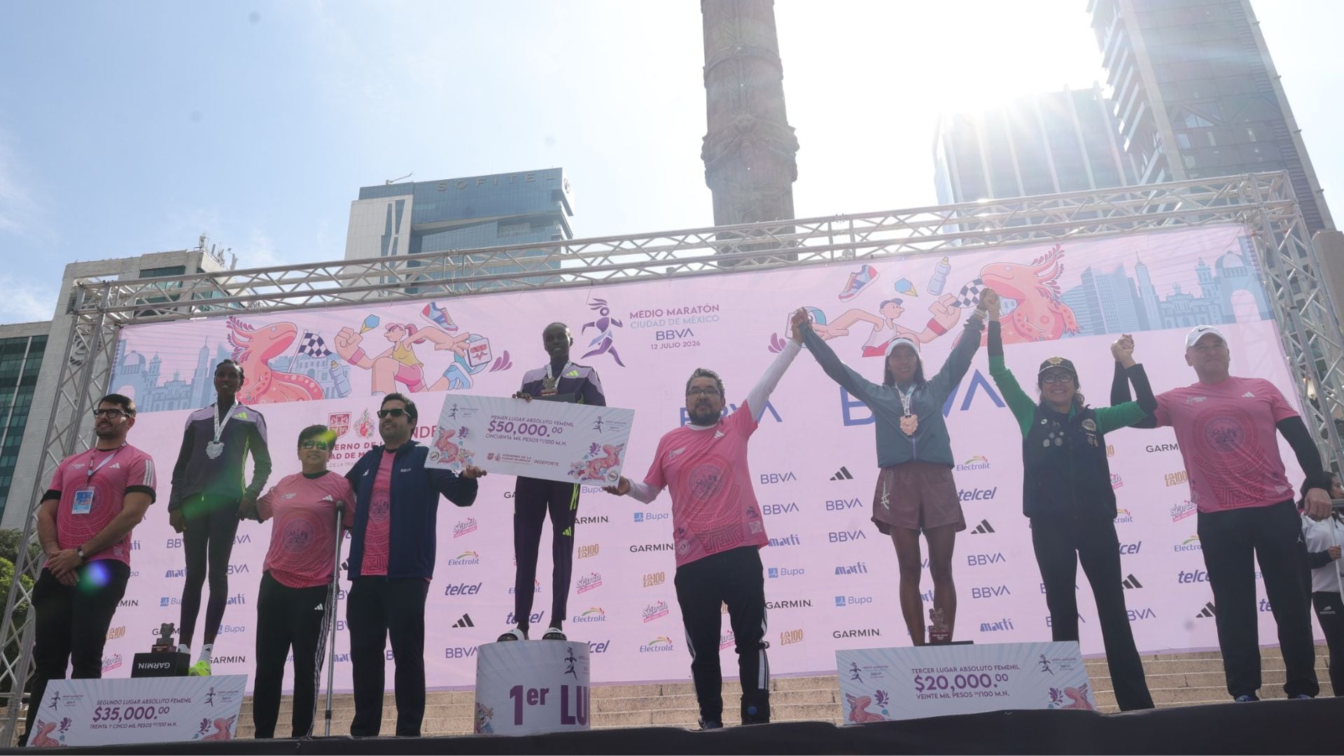 Medio Maratón CDMX 2026: los ganadores y el mensaje que dejó la carrera