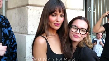 Eiza González fue captada tomándose