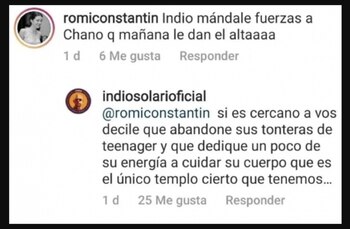 El mensaje del Indio Solari