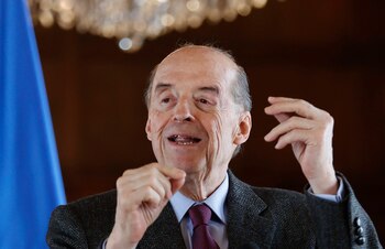 El canciller Álvaro Leyva fue