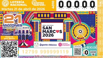 Resultados Lotería Nacional del Sorteo Mayor 4010 del martes 21 de abril: premio mayor y reintegros