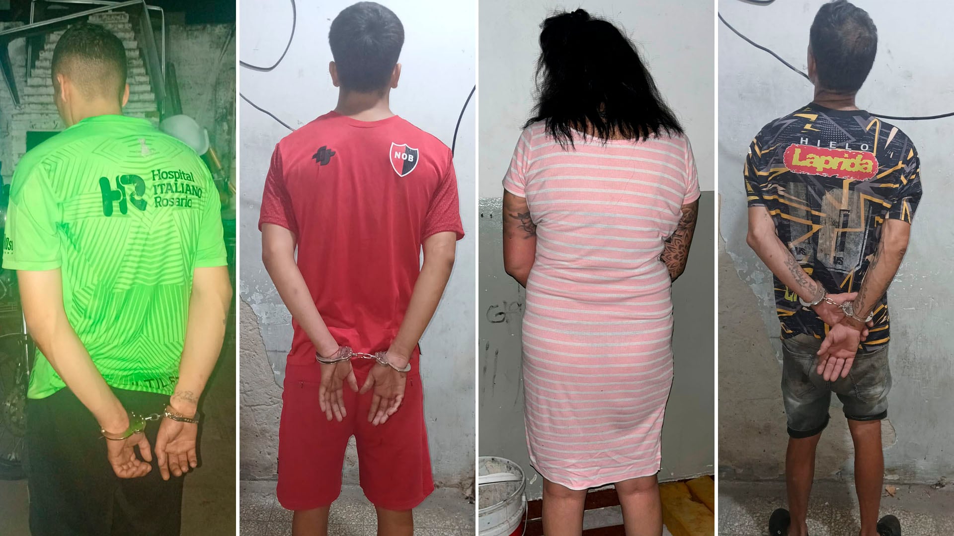 Cuatro personas detenidas por su presunta vinculación con el asesinato de un bebé en una barbería de Rosario