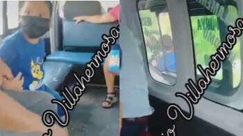 Mujer olvidó a su pequeño