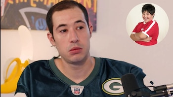 El actor Eduardo García, "Josemi" en 'Aquí no hay quien viva' (Montaje hecho por Infobae)