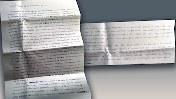 La carta que dejó Juan