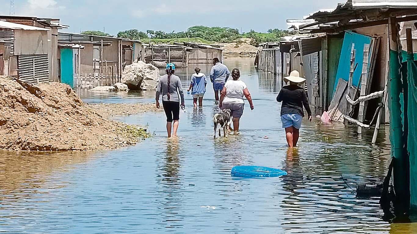 Tumbes, Piura, Chiclayo, Trujillo y otras ciudades, principalmente del norte del Perú, sería de las más afectadas por el Fenómeno El Niño. (La República)