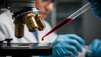 Con una gota de sangre