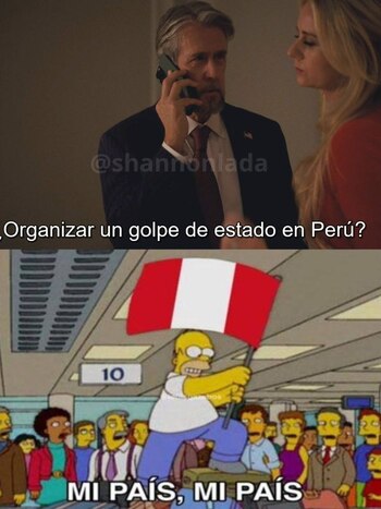 Succession menciona a Perú en