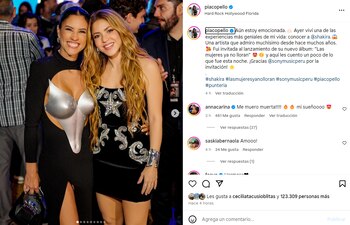 María Pía Copello se luce