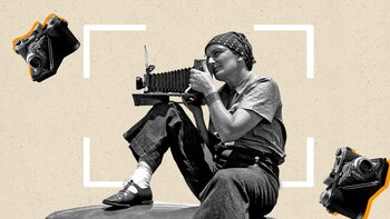 La fotógrafa viajó por Europa