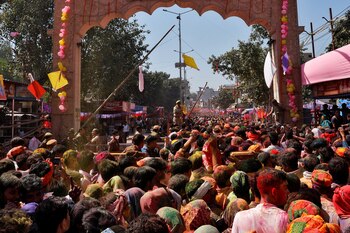 En Occidente, el Holi se