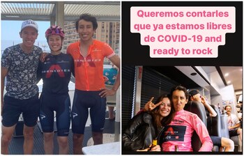 Egan Bernal anunció este lunes