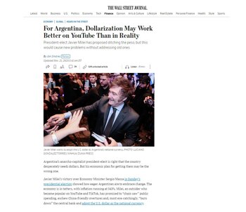 La publicación original en la