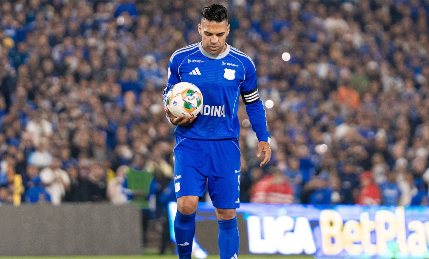 Falcao García lleva un partido perdido por su lesión muscular con Millonarios, que trata de recuperarlo lo mejor posible - crédito Millonarios FC