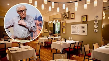 El Madrid gastronómico de Woody Allen: del asador gallego donde cenó con su mujer al restaurante marinero que aparecerá en su película