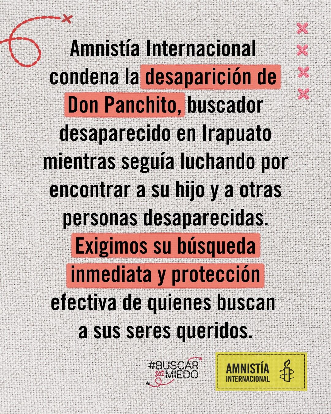 (Amnistía Internacional)