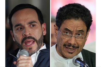 Abelardo de la Espriella e Iván Cepeda se disputarán la presidencia este domingo 21 de junio - crédito AP Foto