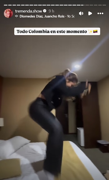 La influencer no dudó en