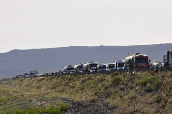 Bloqueo en los principales accesos