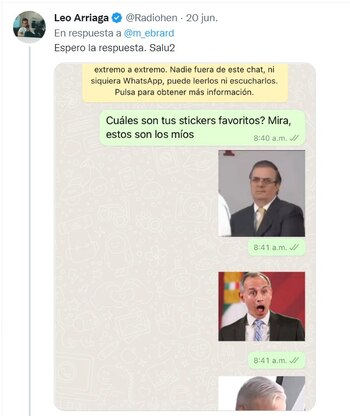 (Foto: Twitter/@m_ebrard)