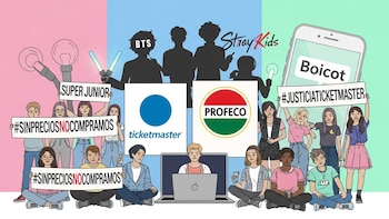 Entre peticiones y demandas, fans del K-pop en México exigen frenar abusos de boletera