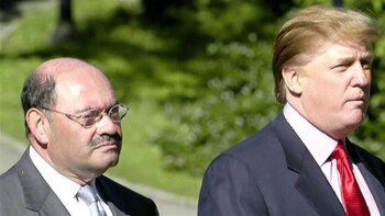 Allen Weisselberg y Donald Trump