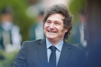 El presidente de Argentina, Javier