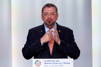 Rodrigo Chaves, presidente de Costa