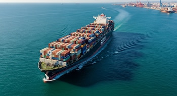 Vista aérea de un gran