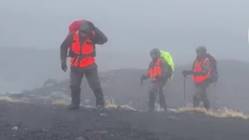 Chile: hallaron con vida a un turista argentino desaparecido en el volcán Llaima
