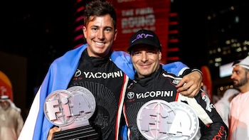 Juan Cruz Yacopini con Dani