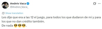 El periodista deportivo indica que la noticia es totalmente verdadera, pero las autoridades correspondientes no han emitido ningún comunicado.