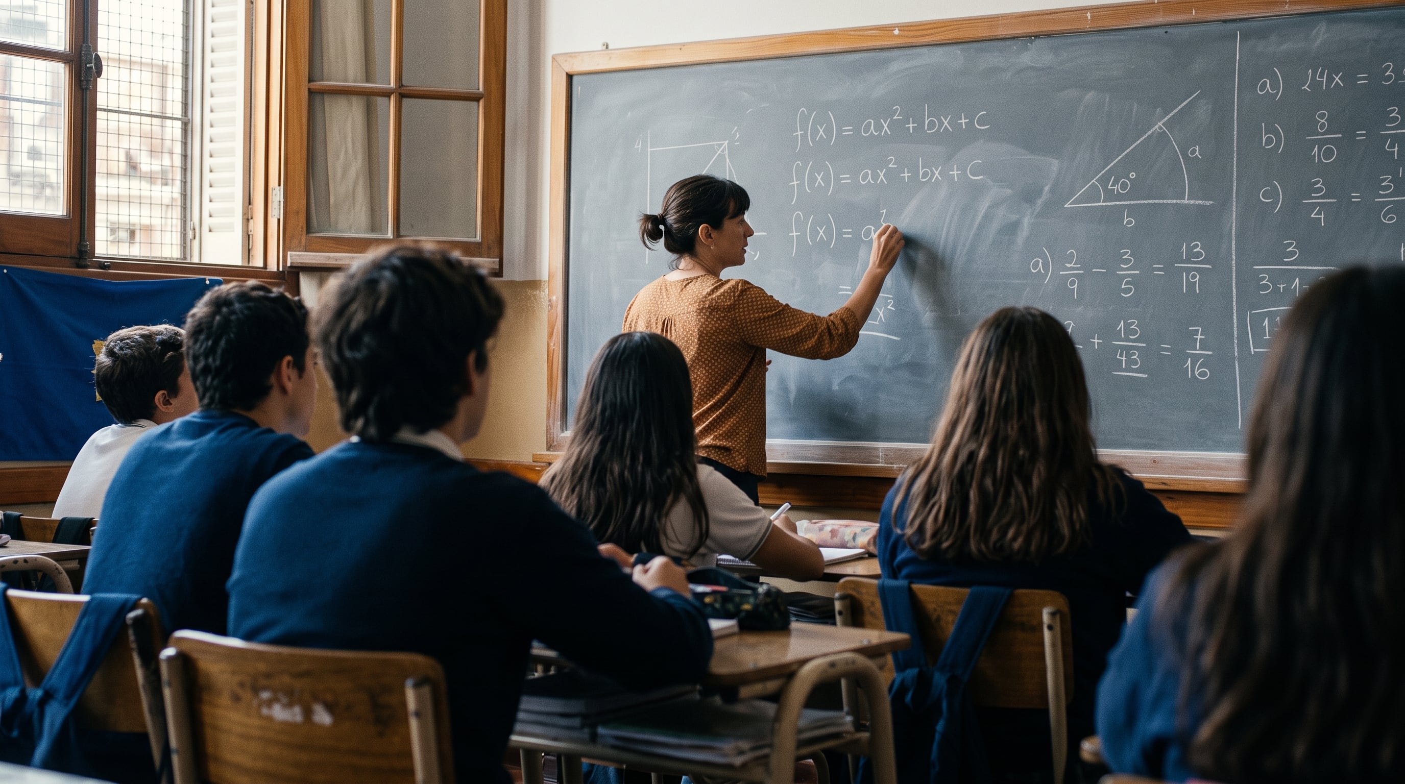 Matemática sigue siendo el área más crítica para Argentina: el 76% de los estudiantes no alcanza el nivel básico y el puntaje de 2025 fue el más bajo de toda la serie comparable. (Imagen Ilustrativa Infobae)