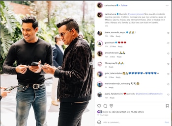 Carlos Rivera lamentó públicamente no