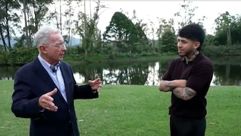 El exmandatario reiteró que desmontó el paramilitarismo y defendió su política de seguridad ante el estigma de 'paraco' - crédito Westcol