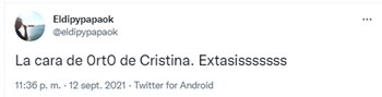 El Dipy sobre Cristina
