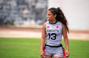 La jugadora partió muy pequeña