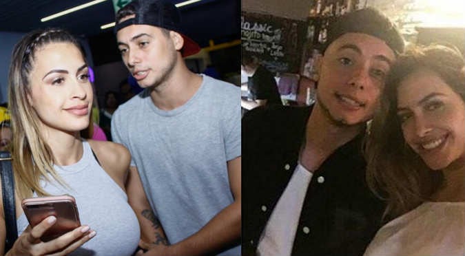 Milett Figueroa y Patricio Quiñones cariñosos. (Foto: Instagram)