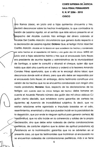 Corte Suprema absolvió a Alejandro