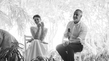 Christian Petersen y Sofía Zelaschi: