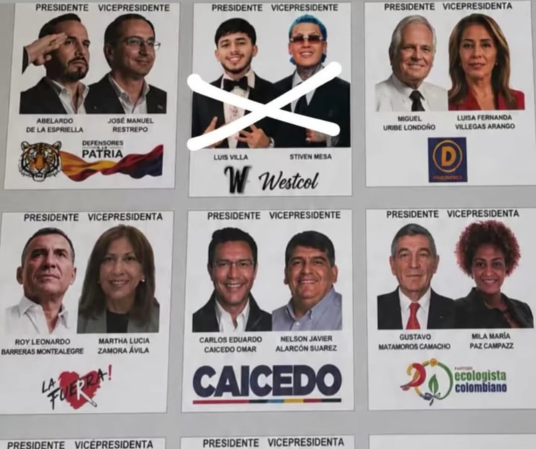 Cientos de usuarios utilizaron imágenes de celebridades para expresar su incertidumbre electoral - crédito X