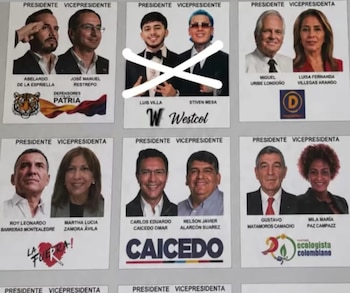 Cientos de usuarios utilizaron imágenes de celebridades para expresar su incertidumbre electoral - crédito X
