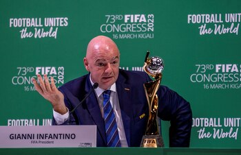 Gianni Infantino seguirá otros cuatro