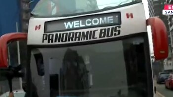 Esta unidad móvil transportaba aproximadamente