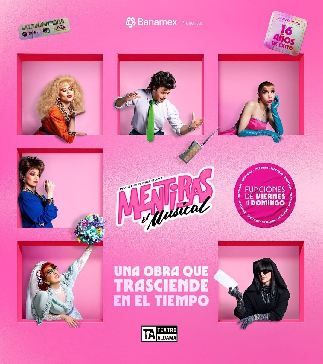 “Mentiras, el Musical” anuncia gira nacional por 15 ciudades de México en 2025 (Archivo)