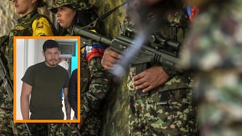José Melo Charry, militar colombiano de la Legión Extranjera de Francia, escapó en Colombia tras casi un mes de secuestro - crédito Colprensa/Captura de Pantalla AFP