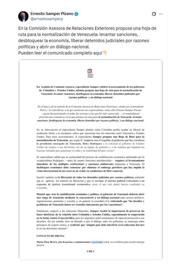 A través de sus redes