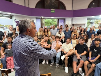 Sebastián Pareja, presidente del partido provincial de La Libertad Avanza
